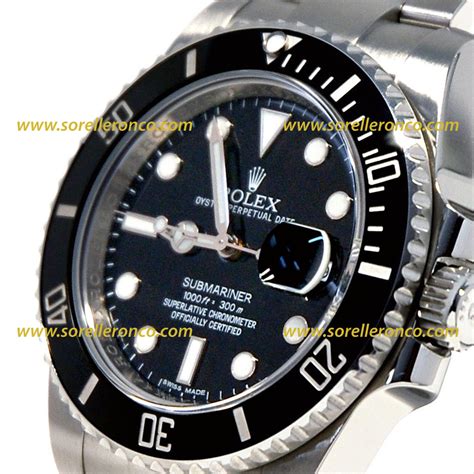 rolex submariner ghiera nero blu prezzo|rolex sottomarino prezzo.